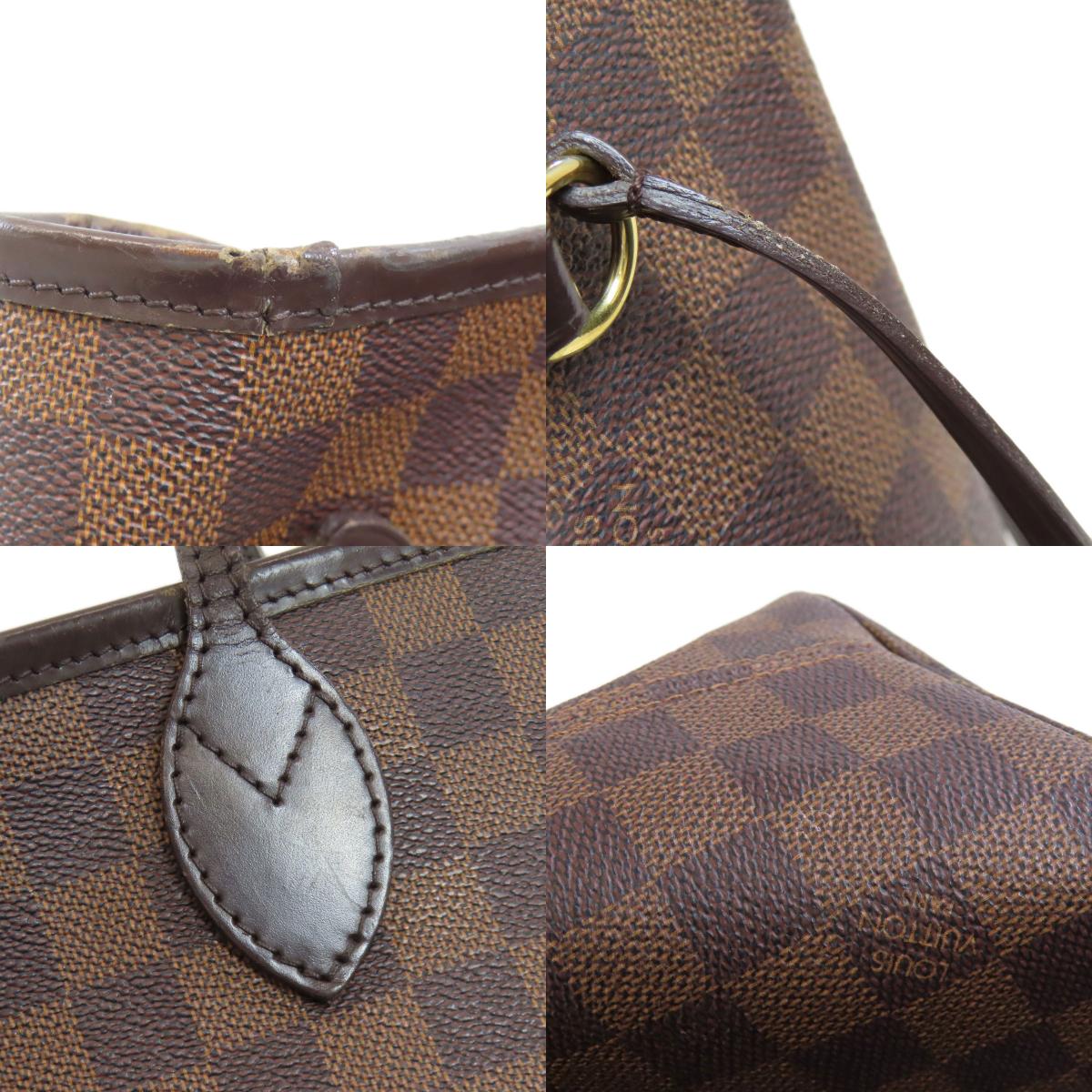 LOUIS VUITTON N51105 Neverfull MM Tote Bag Damier canvas Ladies [Used]