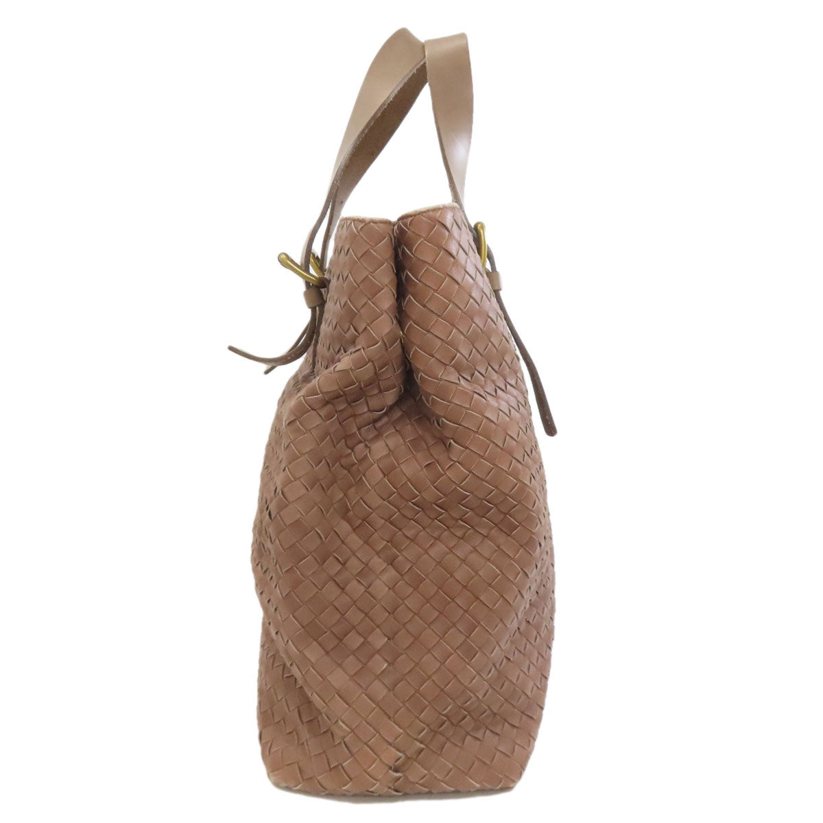 BOTTEGA VENETA Intrecciato Handbag Calf Ladies [Used]
