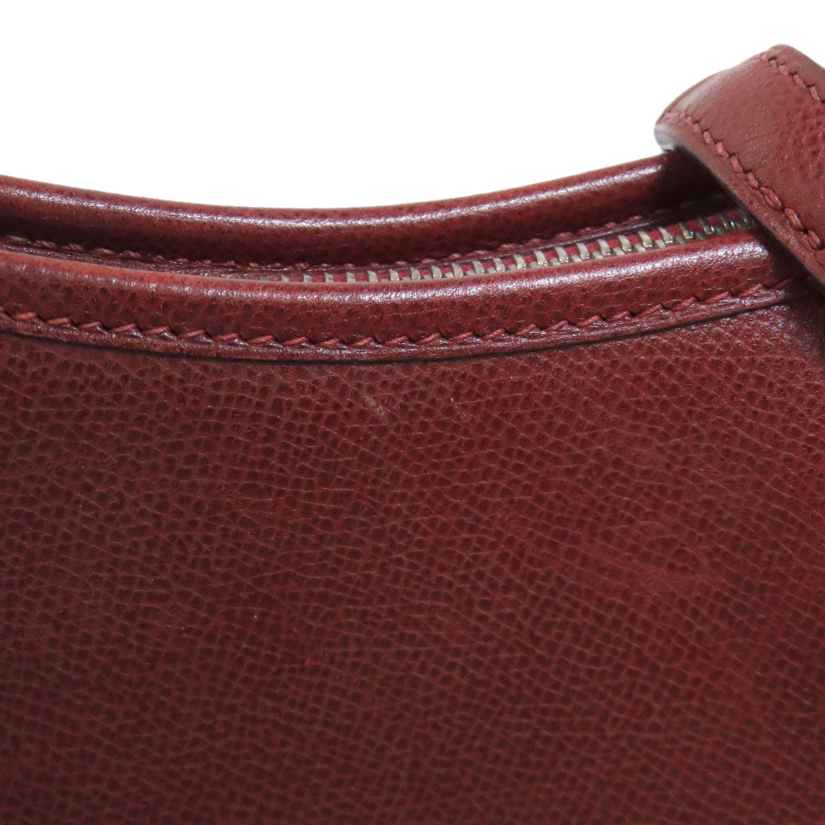 エルメス トリム31 ルージュアッシュ シルバー金具 ショルダーバッグ リセ レディース 【中古】【HERMES】