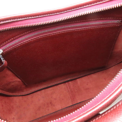 エルメス トリム31 ルージュアッシュ シルバー金具 ショルダーバッグ リセ レディース 【中古】【HERMES】