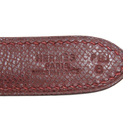 エルメス トリム31 ルージュアッシュ シルバー金具 ショルダーバッグ リセ レディース 【中古】【HERMES】