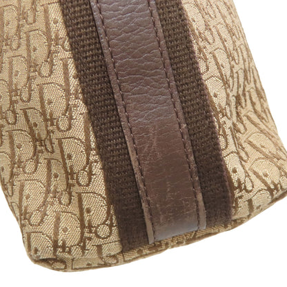クリスチャンディオール トロッター柄 ショルダーバッグ キャンバス/レザー レディース 【中古】【CHRISTIAN DIOR】