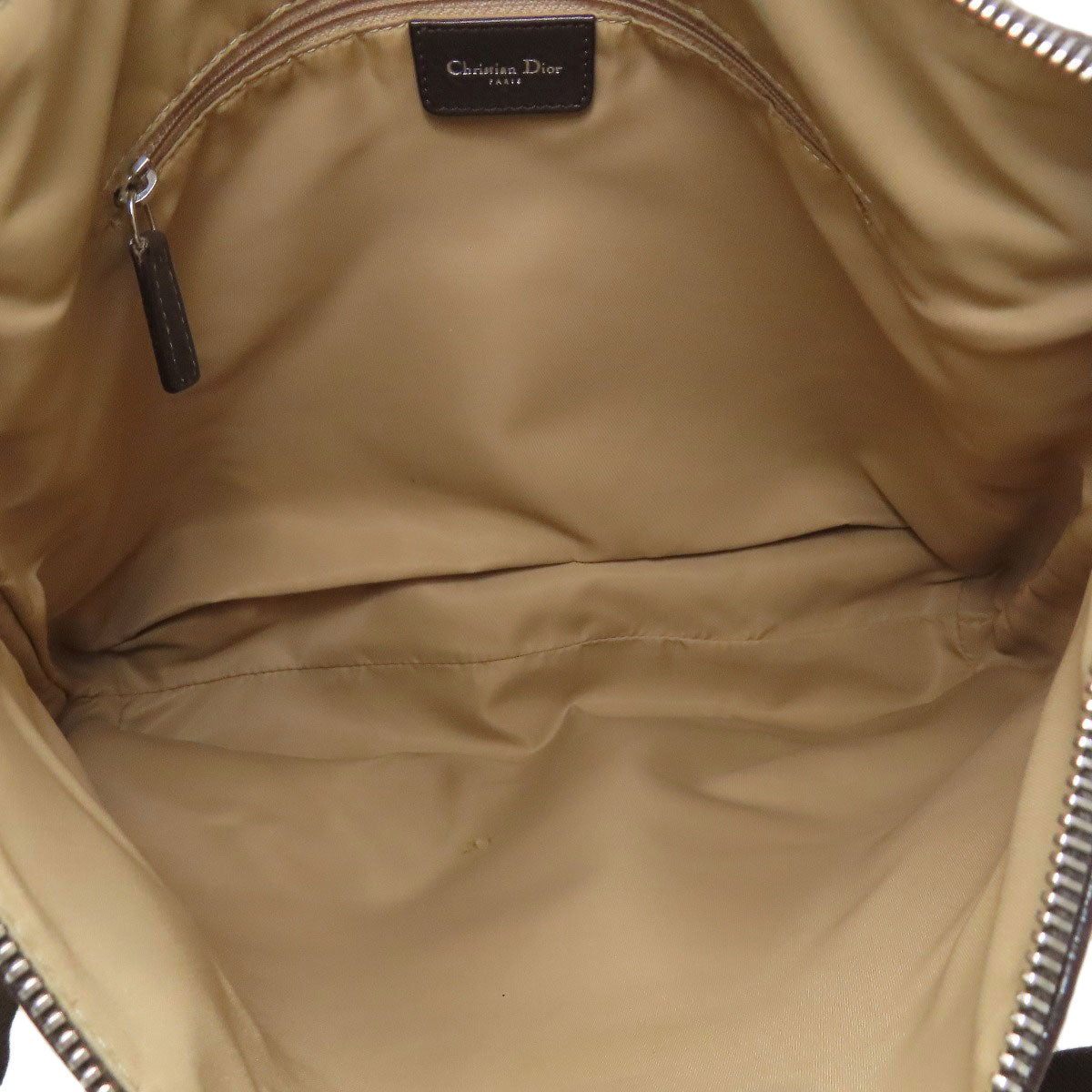 クリスチャンディオール トロッター柄 ショルダーバッグ キャンバス/レザー レディース 【中古】【CHRISTIAN DIOR】