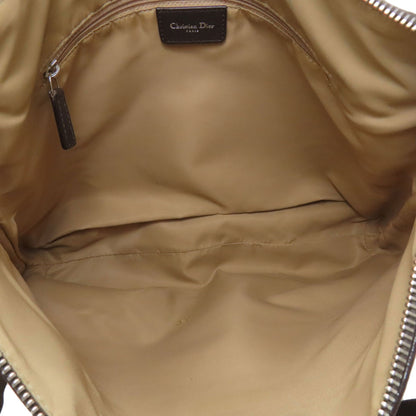 クリスチャンディオール トロッター柄 ショルダーバッグ キャンバス/レザー レディース 【中古】【CHRISTIAN DIOR】