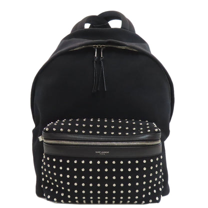 サンローラン スタッズ リュック・デイパック キャンバス レディース 【中古】【SAINT LAURENT】