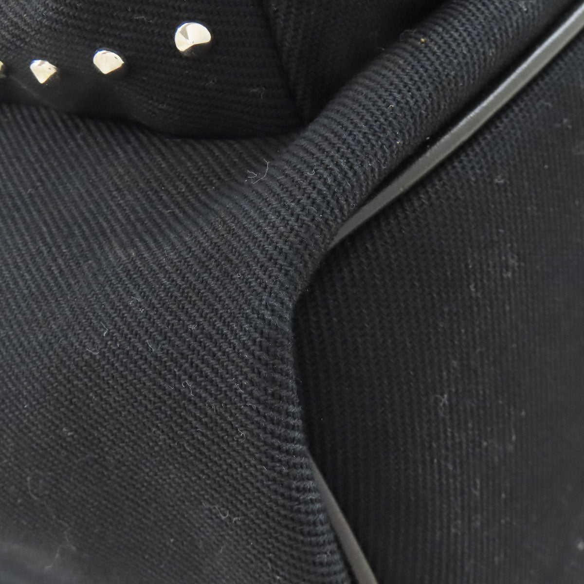 サンローラン スタッズ リュック・デイパック キャンバス レディース 【中古】【SAINT LAURENT】