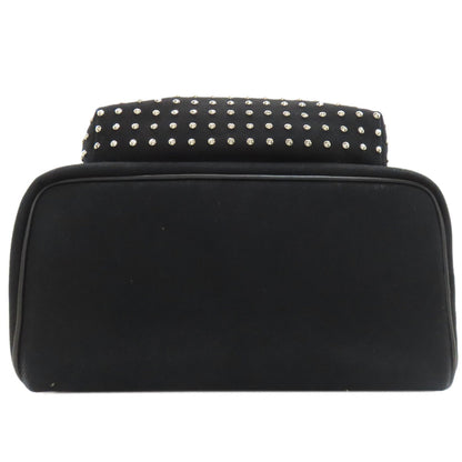 サンローラン スタッズ リュック・デイパック キャンバス レディース 【中古】【SAINT LAURENT】