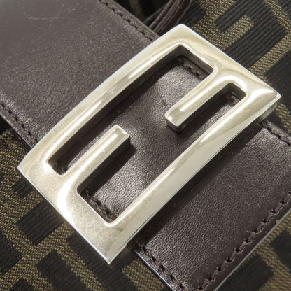 フェンディ ズッカ柄 トートバッグ キャンバス レディース 【中古】【FENDI】