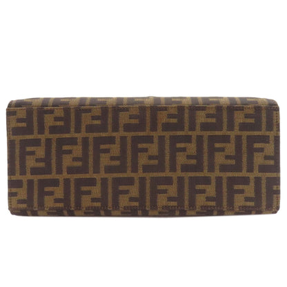 フェンディ ズッカ柄 トートバッグ キャンバス レディース 【中古】【FENDI】