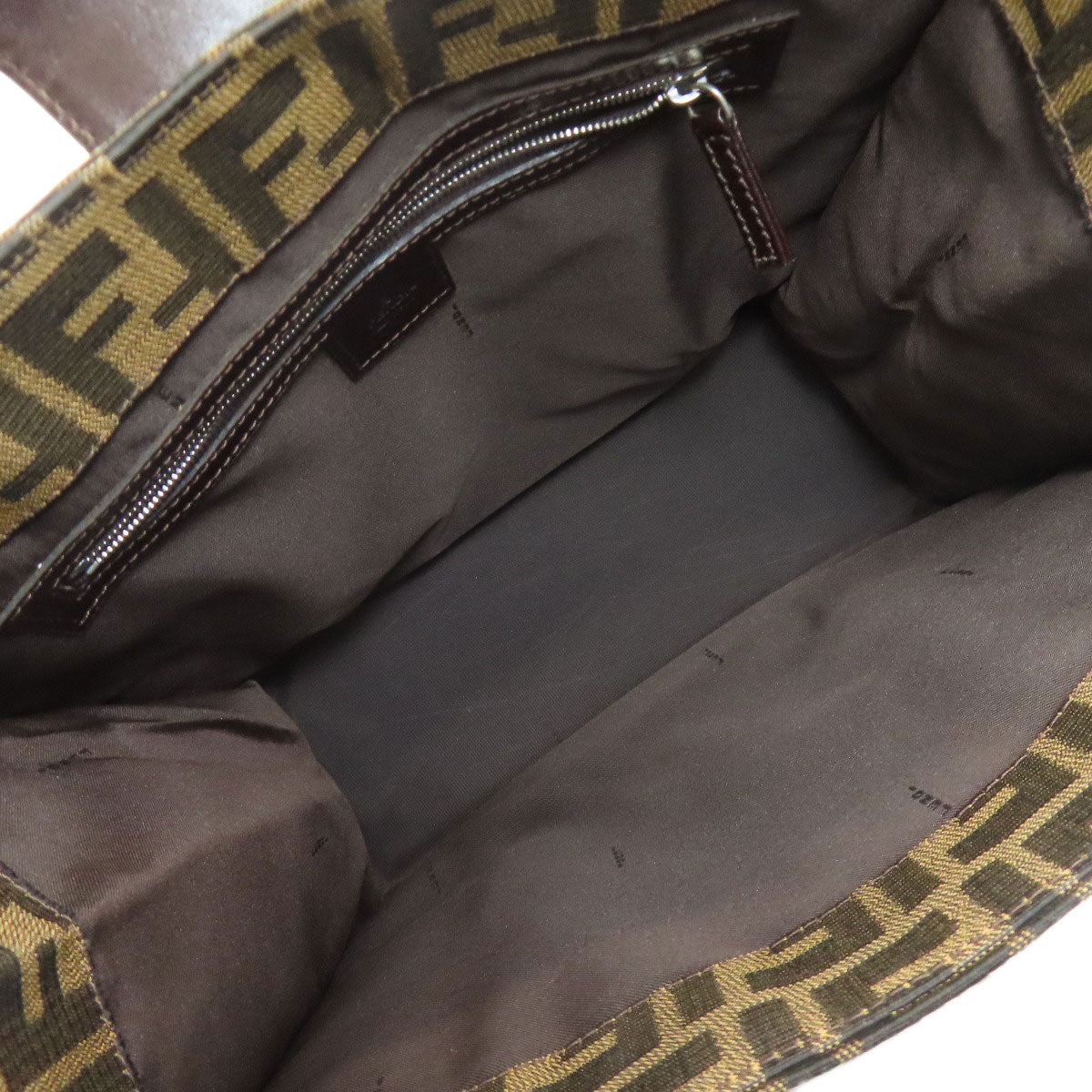 フェンディ ズッカ柄 トートバッグ キャンバス レディース 【中古】【FENDI】