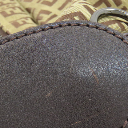 フェンディ ワンショルダー ズッキーノ ショルダーバッグ キャンバス レディース 【中古】【FENDI】