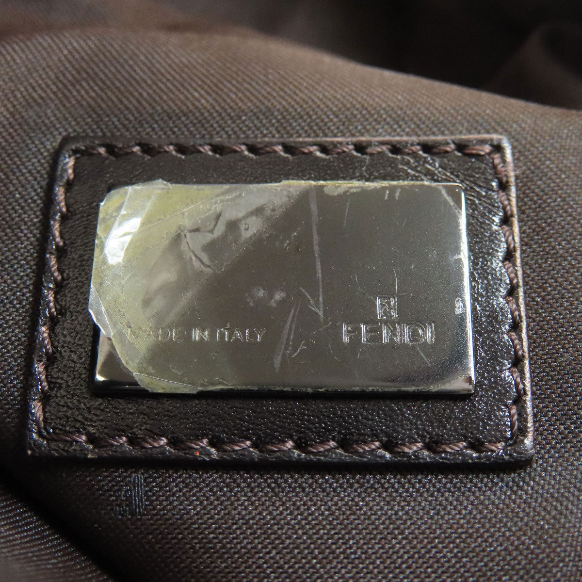 フェンディ ワンショルダー ズッキーノ ショルダーバッグ キャンバス レディース 【中古】【FENDI】