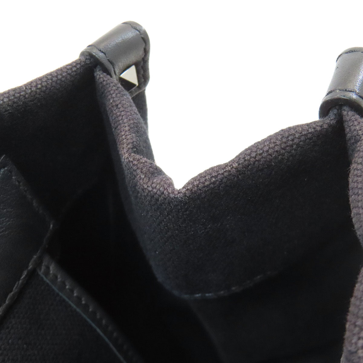 VALENTINO Studs Tote Bag Canvas Ladies [Used]