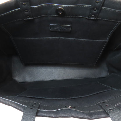 VALENTINO Studs Tote Bag Canvas Ladies [Used]