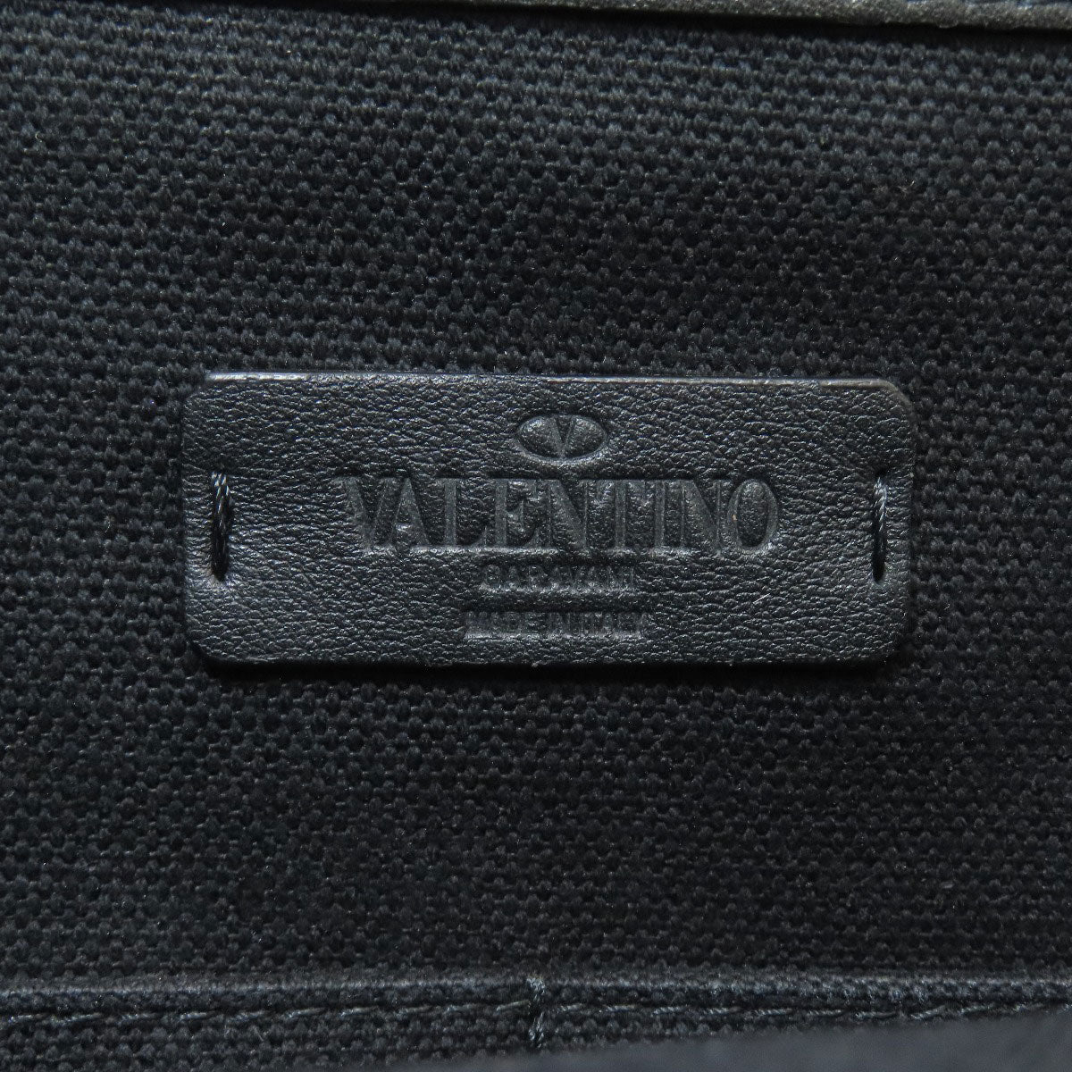VALENTINO Studs Tote Bag Canvas Ladies [Used]