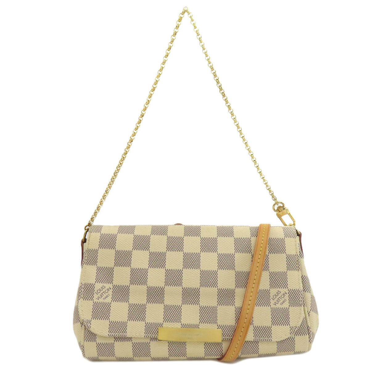 LOUIS VUITTON N41277 Favorit PM Handbag Damier canvas Ladies [Used]