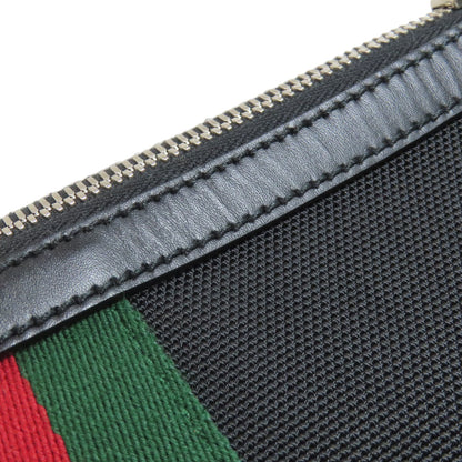 グッチ 631199 アウトレット シェリーライン ロングショルダー ショルダーバッグ ナイロンキャンバス レディース 【中古】【GUCCI】