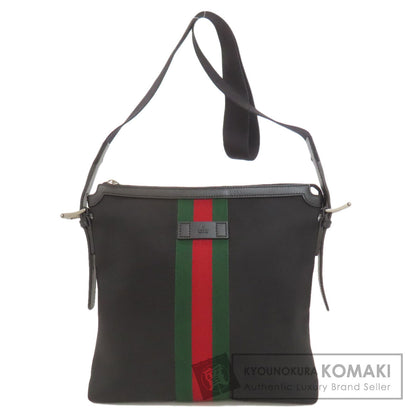 グッチ 631199 アウトレット シェリーライン ロングショルダー ショルダーバッグ ナイロンキャンバス レディース 【中古】【GUCCI】
