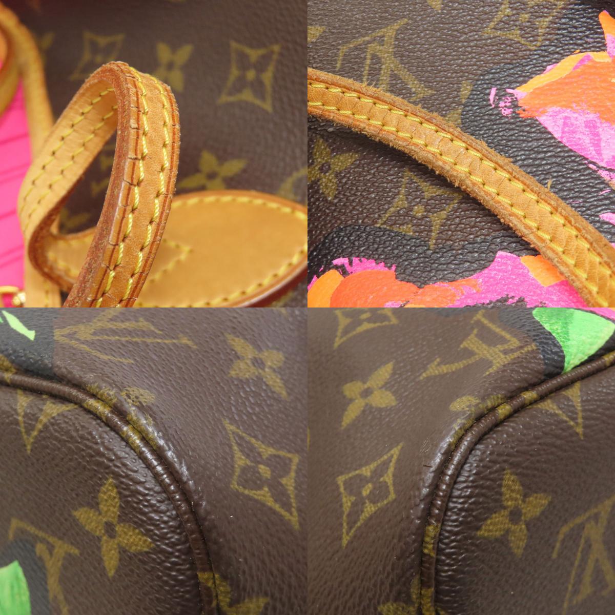 ルイヴィトン M48613 ネヴァーフルMM ローズ トートバッグ モノグラムキャンバス レディース 【中古】【LOUIS VUITTON】