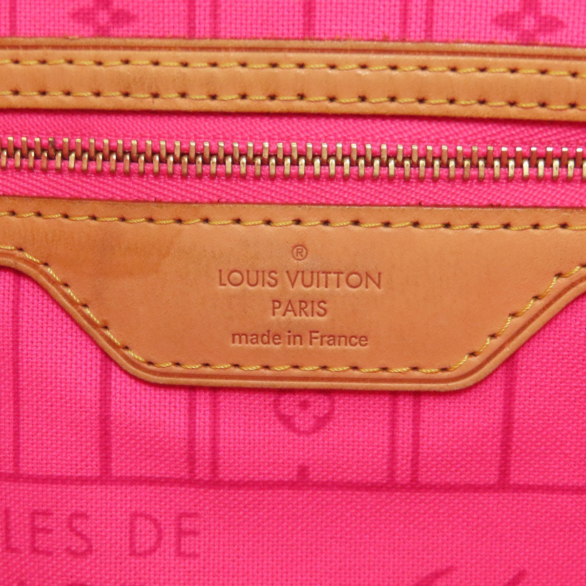 ルイヴィトン M48613 ネヴァーフルMM ローズ トートバッグ モノグラムキャンバス レディース 【中古】【LOUIS VUITTON】