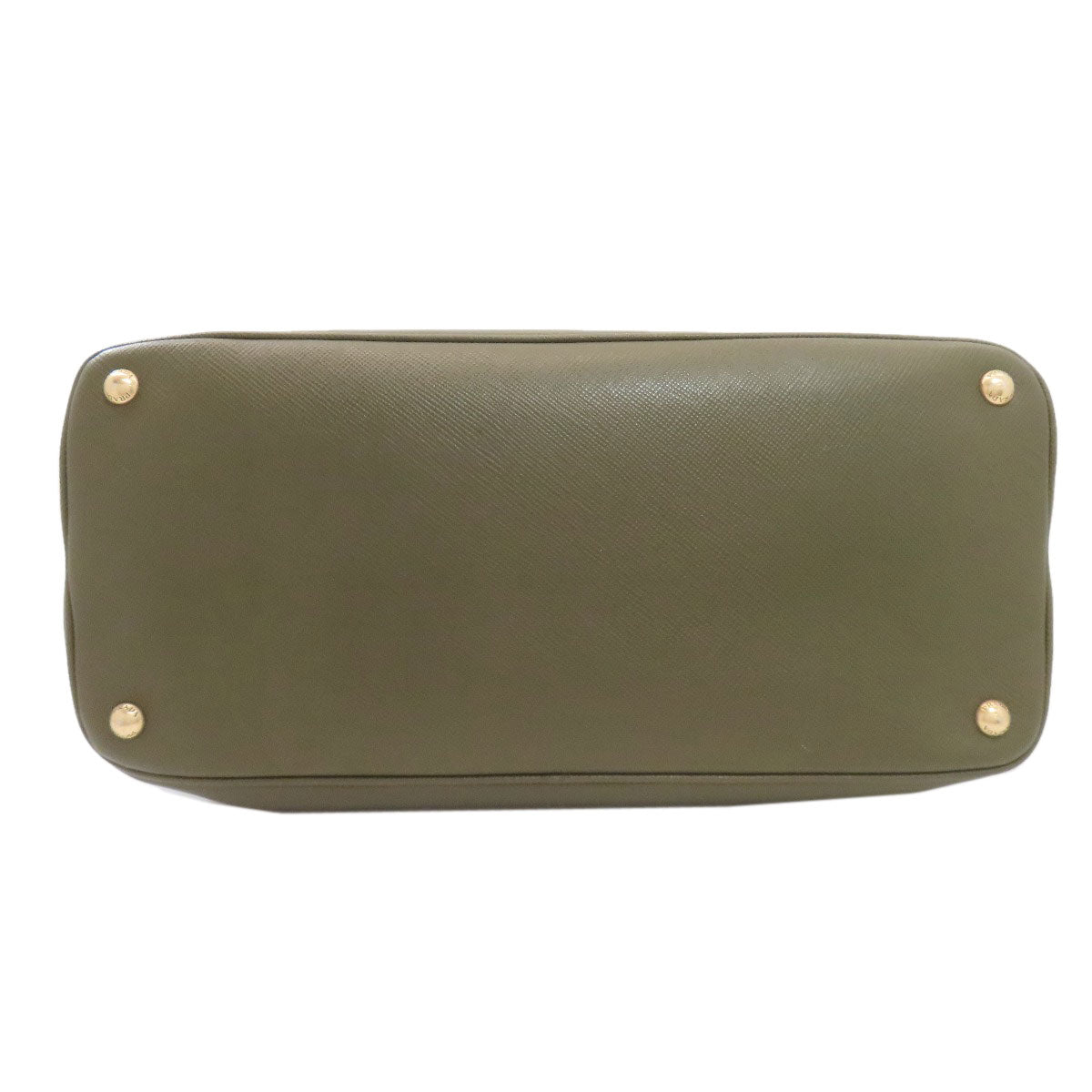 PRADA Logo Hardware Handbag Safiano Ladies [Used]
