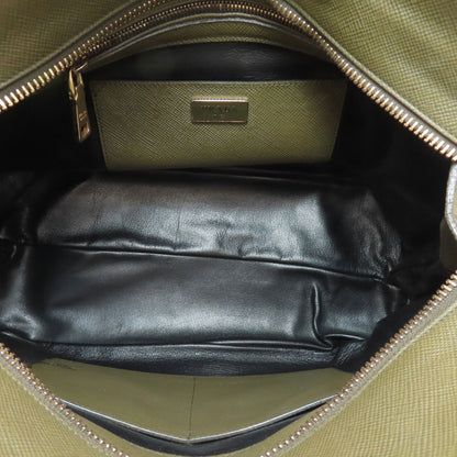 PRADA Logo Hardware Handbag Safiano Ladies [Used]