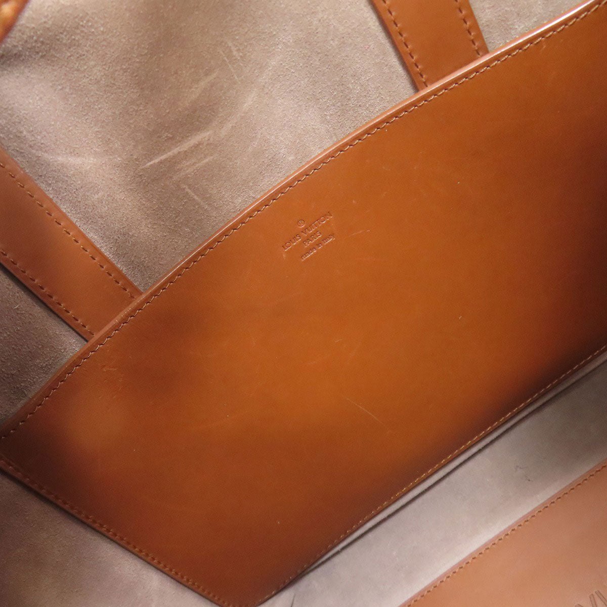 LOUIS VUITTON Cabas East West Tote Bag Calf Ladies [Used]