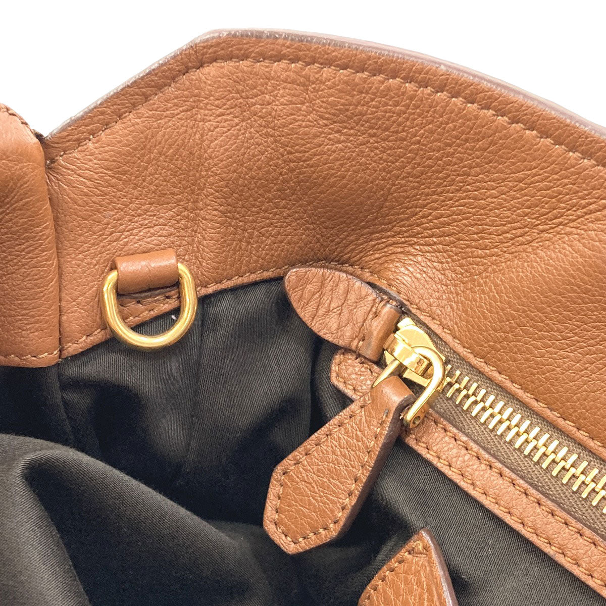 MIUMIU 2WAY Tote Bag Leather Ladies [Used]