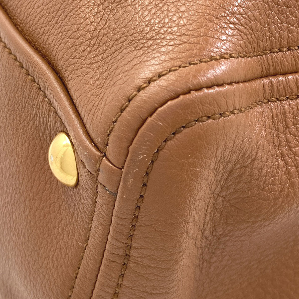 MIUMIU 2WAY Tote Bag Leather Ladies [Used]