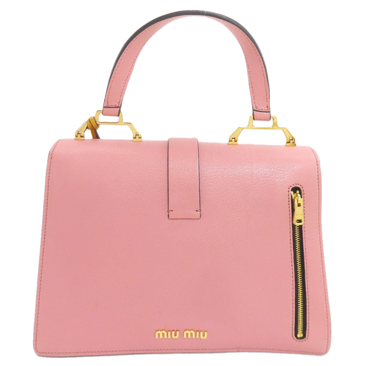 MIUMIU 2WAY Handbag Leather Ladies [Used]