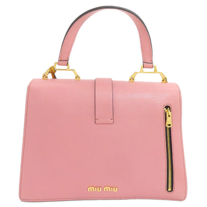 MIUMIU 2WAY Handbag Leather Ladies [Used]