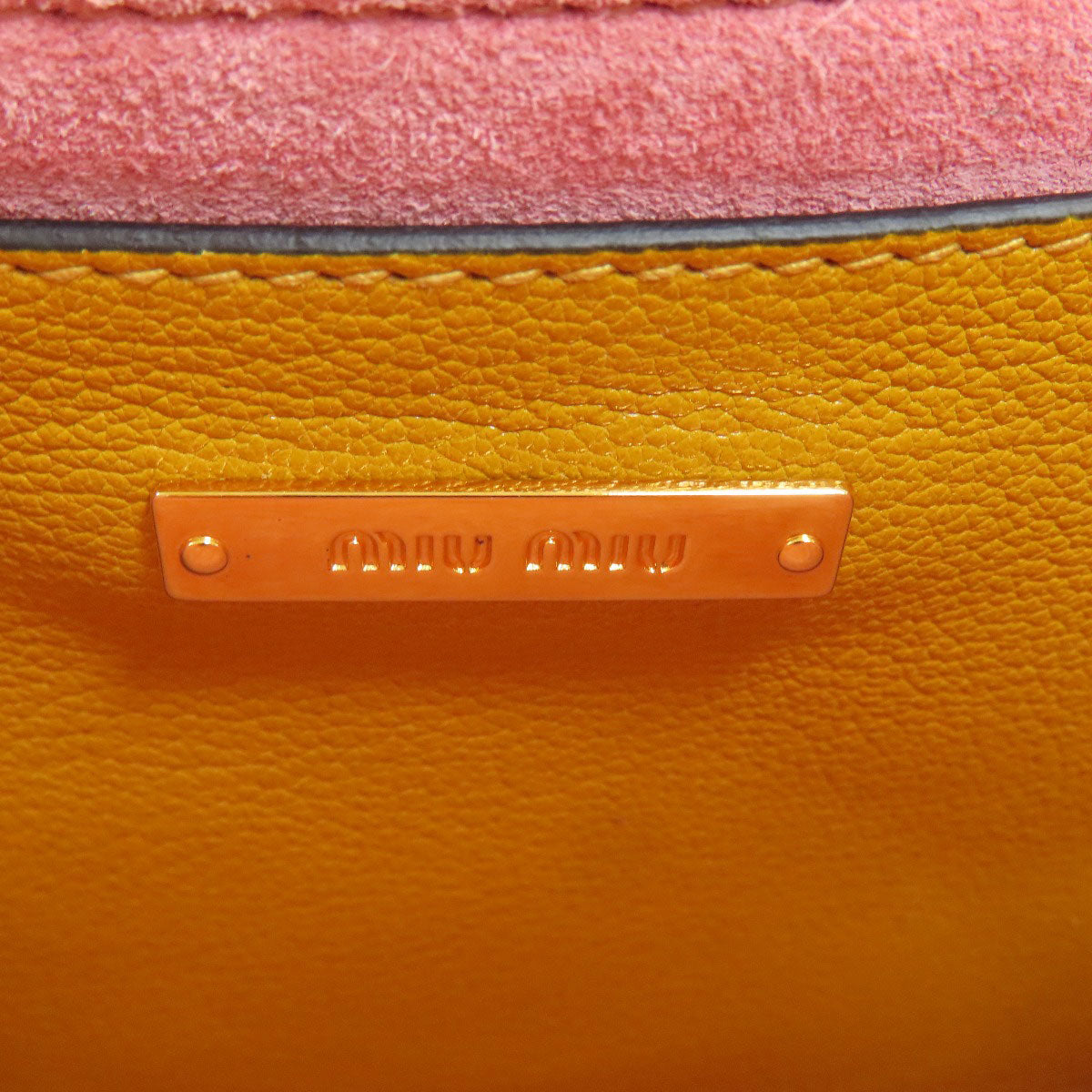 MIUMIU 2WAY Handbag Leather Ladies [Used]