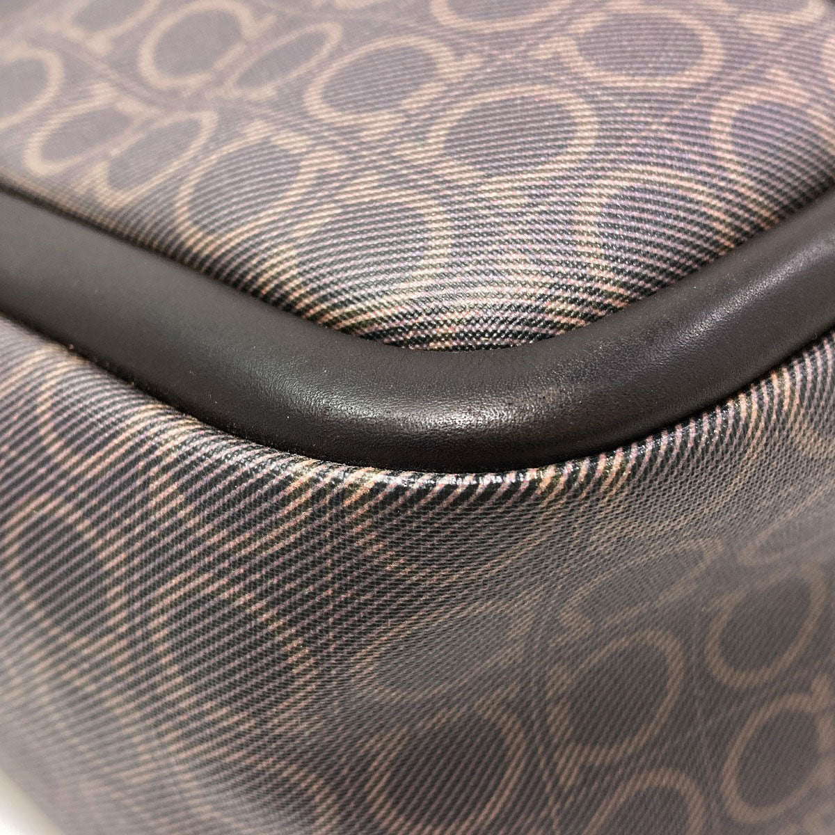 Salvatore Ferragamo Gancini Hardware motif Tote Bag PVC Ladies [Used]