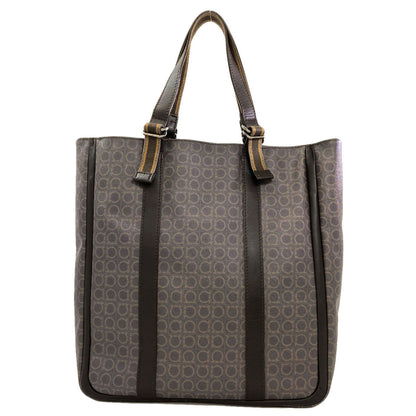 Salvatore Ferragamo Gancini Hardware motif Tote Bag PVC Ladies [Used]