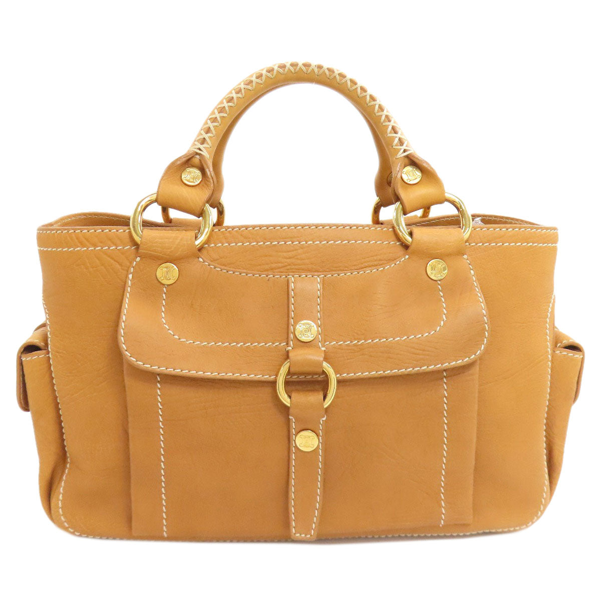 CELINE Boogie bag Handbag Leather Ladies [Used]