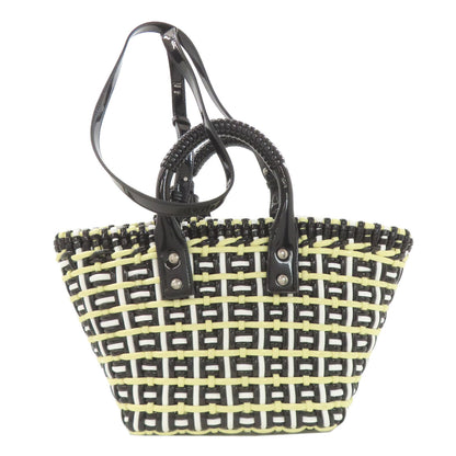BALENCIAGA 671342 Bistro XS 2WAY Handbag Enamel Ladies [Used]