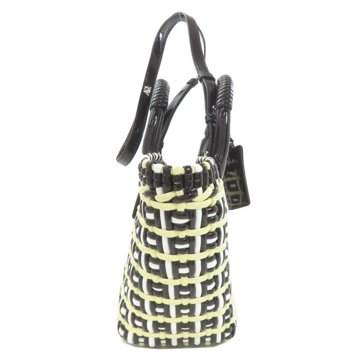 BALENCIAGA 671342 Bistro XS 2WAY Handbag Enamel Ladies [Used]