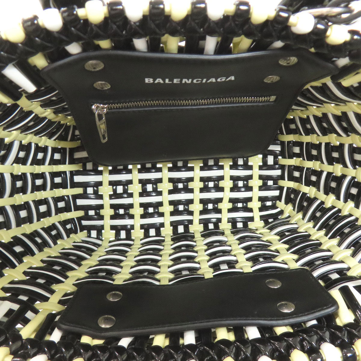 BALENCIAGA 671342 Bistro XS 2WAY Handbag Enamel Ladies [Used]