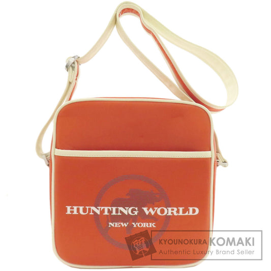 HUNTING WORLD logo Shoulder Bag Nylon Ladies [Used]