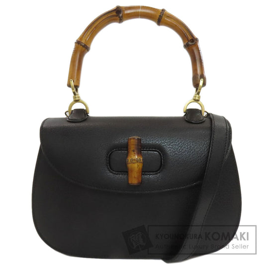 グッチ 000-2113-0633 バンブー 2WAY ハンドバッグ カーフ レディース 【中古】【GUCCI】