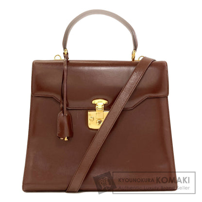 GUCCI 000・01・0192 2WAY Handbag Leather Ladies [Used]