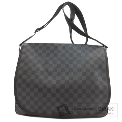 ルイヴィトン N58029 ダニエルMM ショルダーバッグ ダミエキャンバス メンズ 【中古】【LOUIS VUITTON】