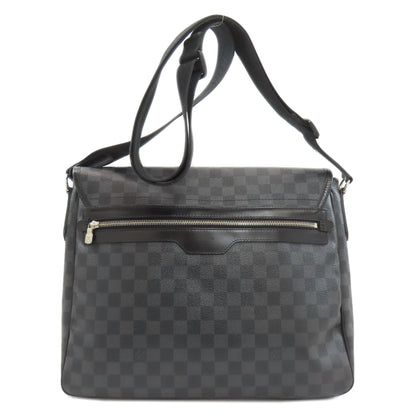 ルイヴィトン N58029 ダニエルMM ショルダーバッグ ダミエキャンバス メンズ 【中古】【LOUIS VUITTON】