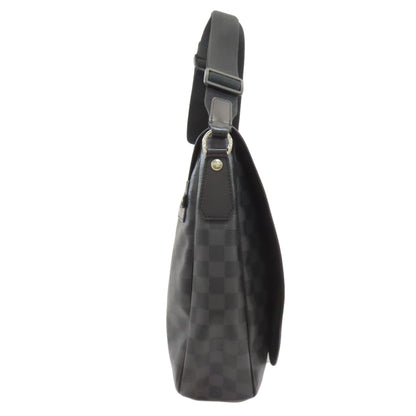 ルイヴィトン N58029 ダニエルMM ショルダーバッグ ダミエキャンバス メンズ 【中古】【LOUIS VUITTON】