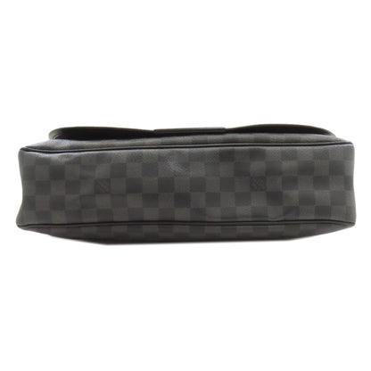 ルイヴィトン N58029 ダニエルMM ショルダーバッグ ダミエキャンバス メンズ 【中古】【LOUIS VUITTON】