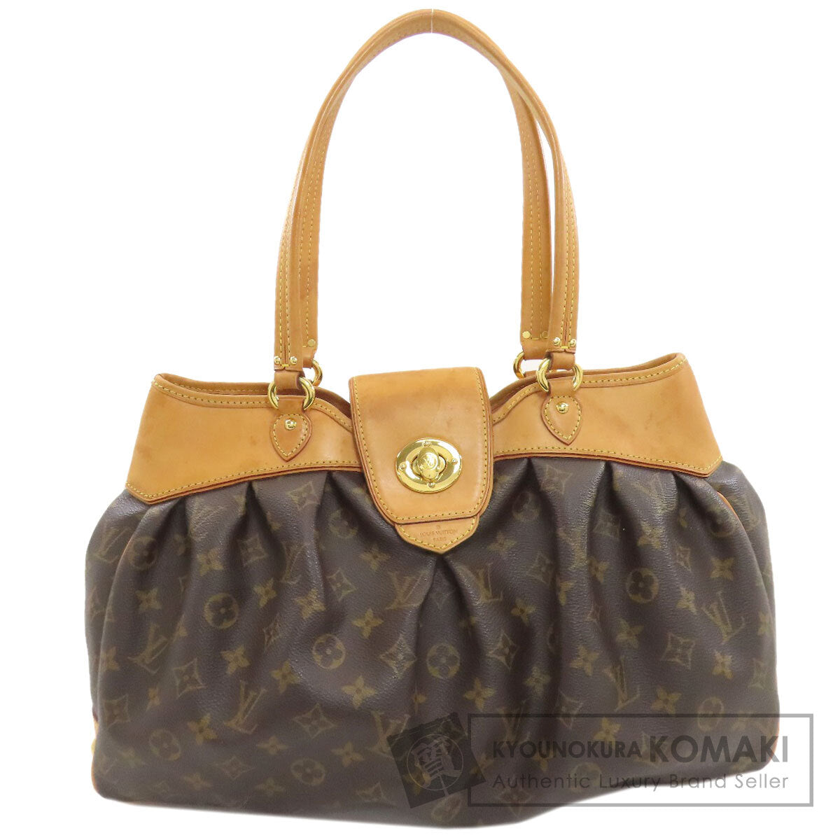 ルイヴィトン M45714 ボエシMM トートバッグ モノグラムキャンバス レディース 【中古】【LOUIS VUITTON】