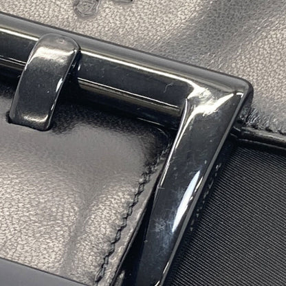 PRADA B7128 Belt motif Handbag Nylon LeatherLadies [Used]