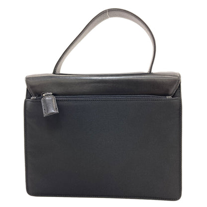 PRADA B7128 Belt motif Handbag Nylon LeatherLadies [Used]