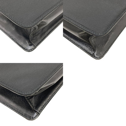 PRADA B7128 Belt motif Handbag Nylon LeatherLadies [Used]