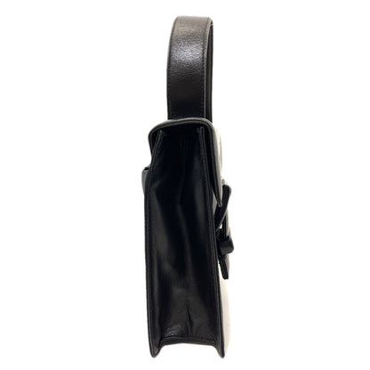 PRADA B7128 Belt motif Handbag Nylon LeatherLadies [Used]